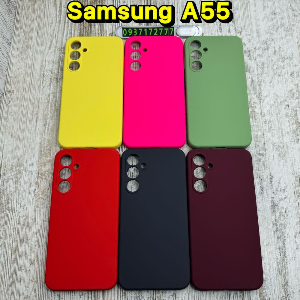 Чехол софттач Silicone Case на Samsung A55. Лучшее качество‼️