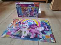 Puzzle 4+ 60 elementów my little pony