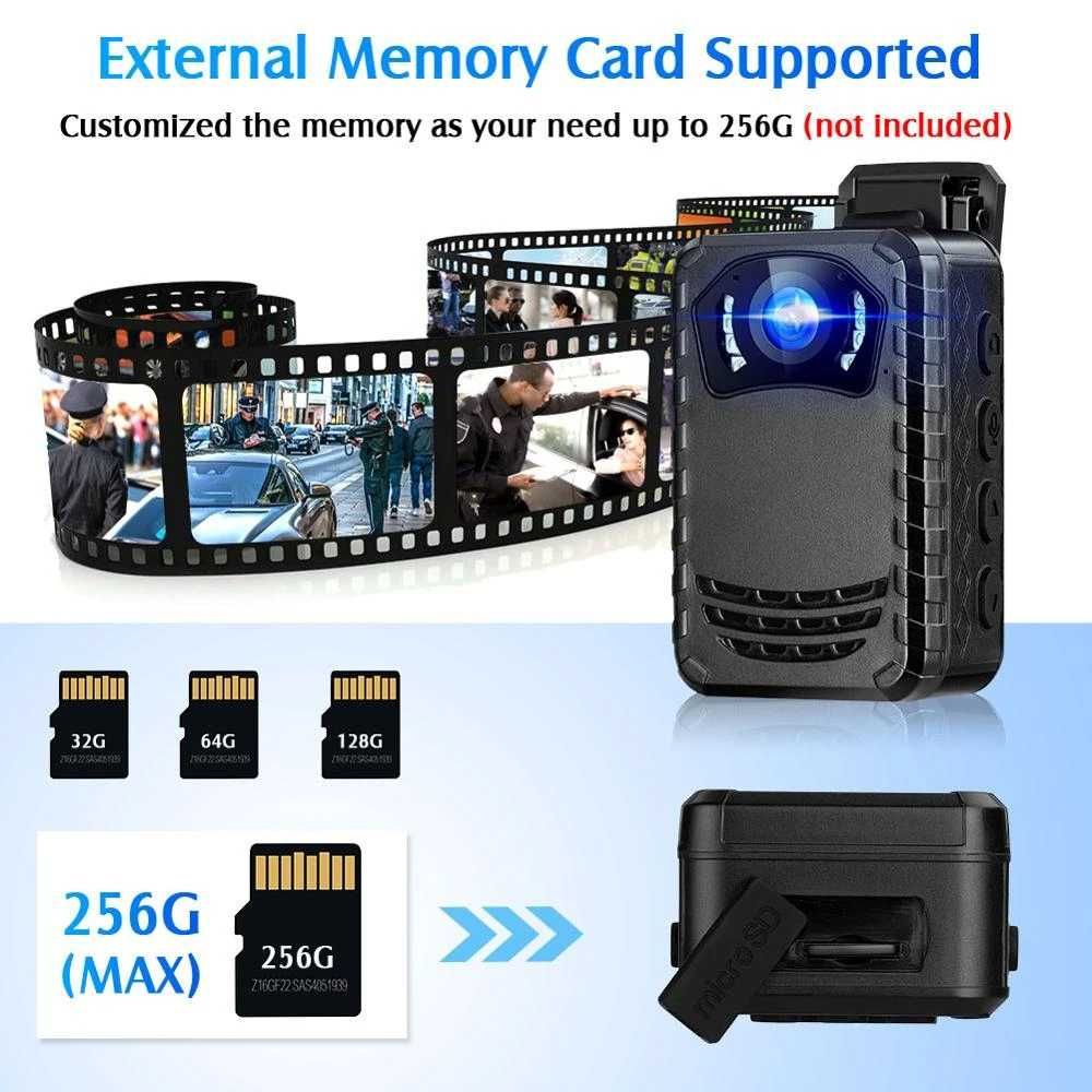 Боблов Н9 Full HD 1296P BOBLOV N9 Портативна натільна камера
