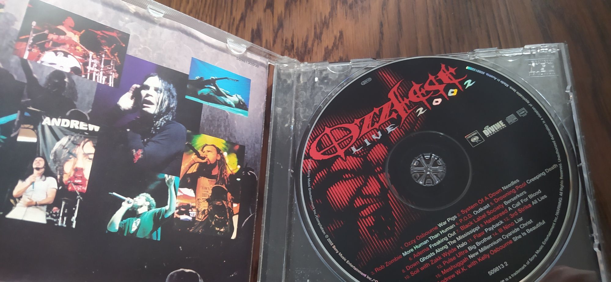 Ozzfest Live 2002 CD