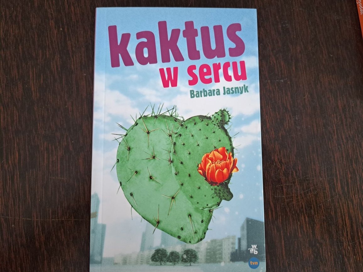 Książka za 5zł,  Barbara Jasnyk, Kaktus w sercu