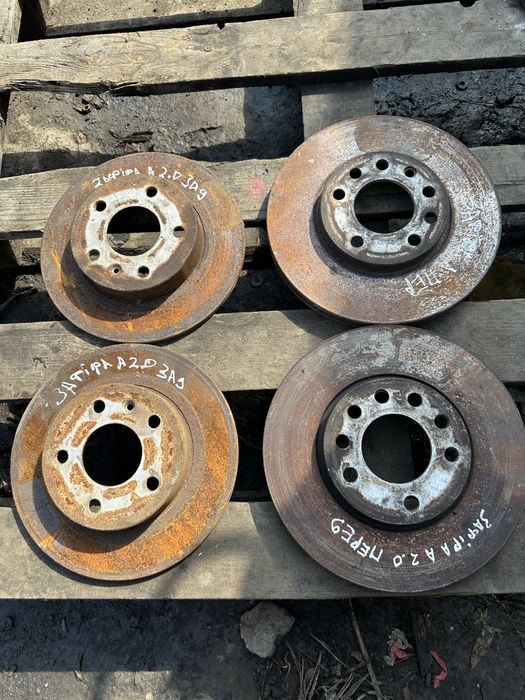 Тормозные диски передние задние опель зафира