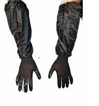 Rękawice Nitrylowe Robocze z Długim Rękawem 60 cm