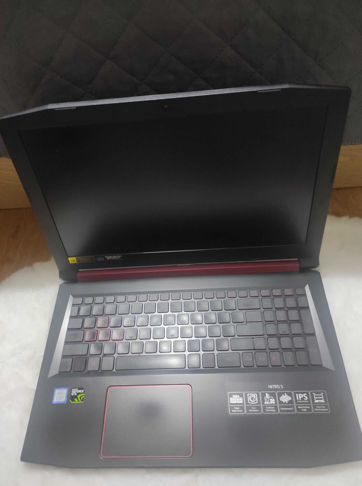 Laptop ACER Nitro 5  15.6 IPS i5-8300H 8GB RAM 512GB