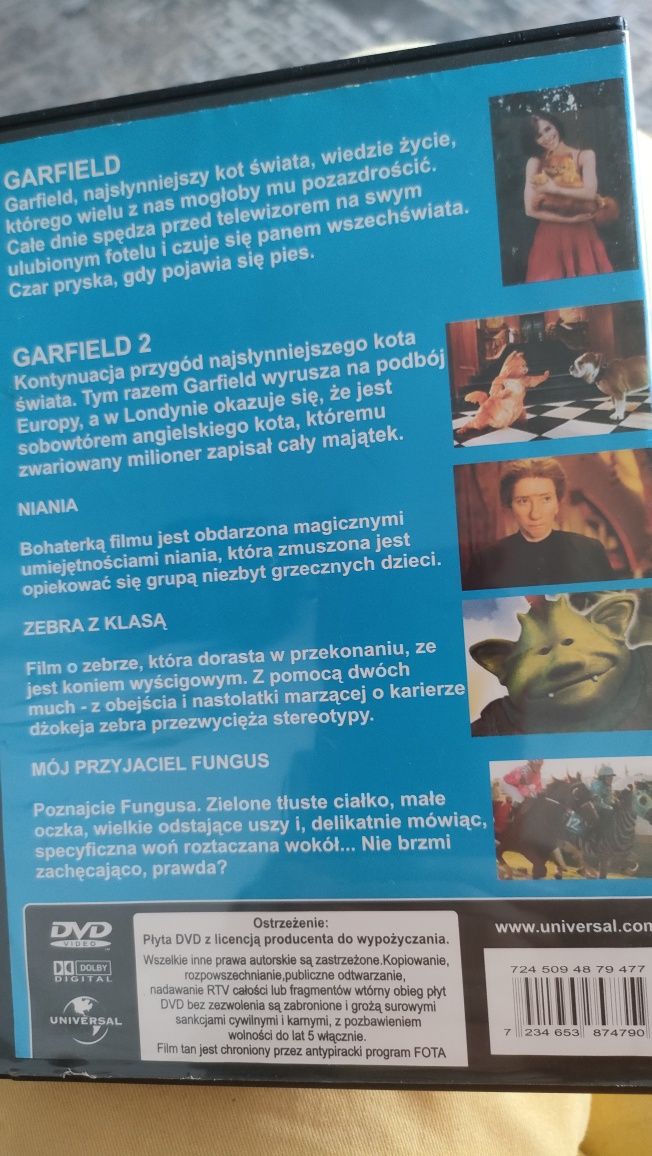 Filmy DVD składanka 5 filmów