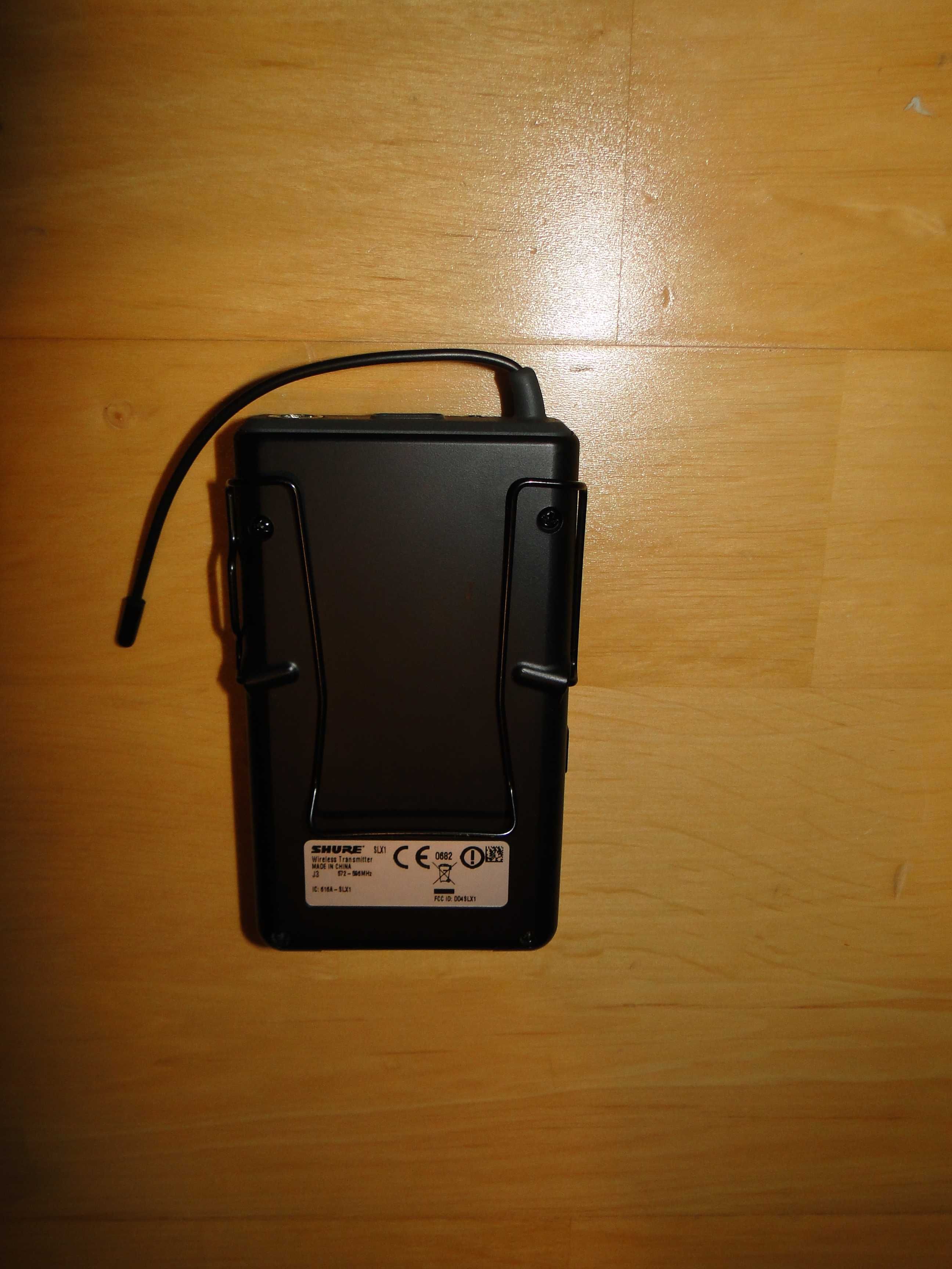 Mikrofonowy System Bezprzewodowy SHURE SLX14 (SLX4+SLX1 J3+WA302.Tanio
