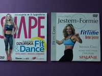 DVD shape- K. Dziurska Fit&dance oraz Leisa Hart's Jestem w formie