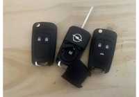 Carcaça chave Opel 2 e 3 botões (portes grátis)
