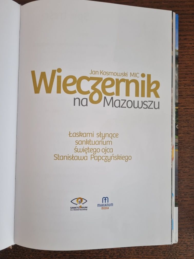 Książka - Wieczernik na Mazowszu - Jan Kosmowski