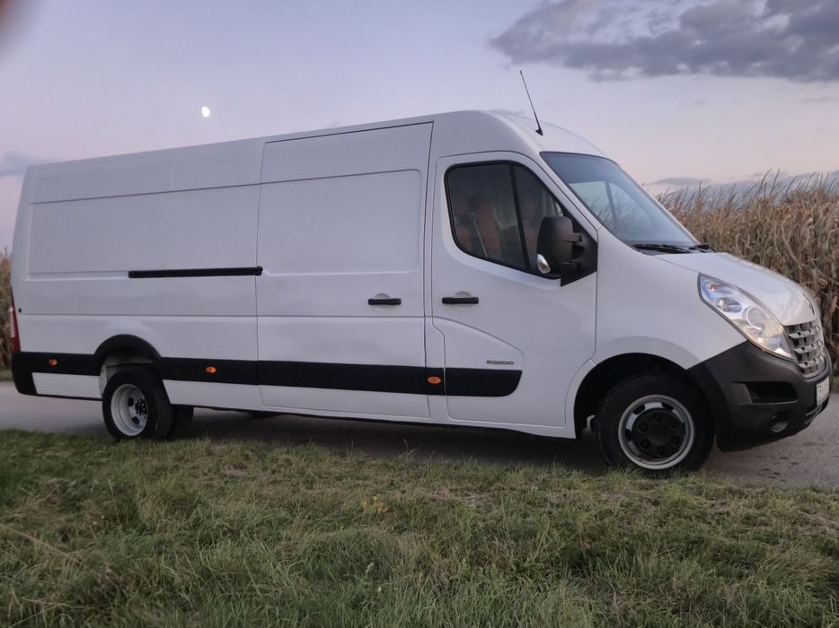 Renault Master 2.3 125KM_MAX_Bliźniak_Salon PL_Opel Movano_4.35m paki