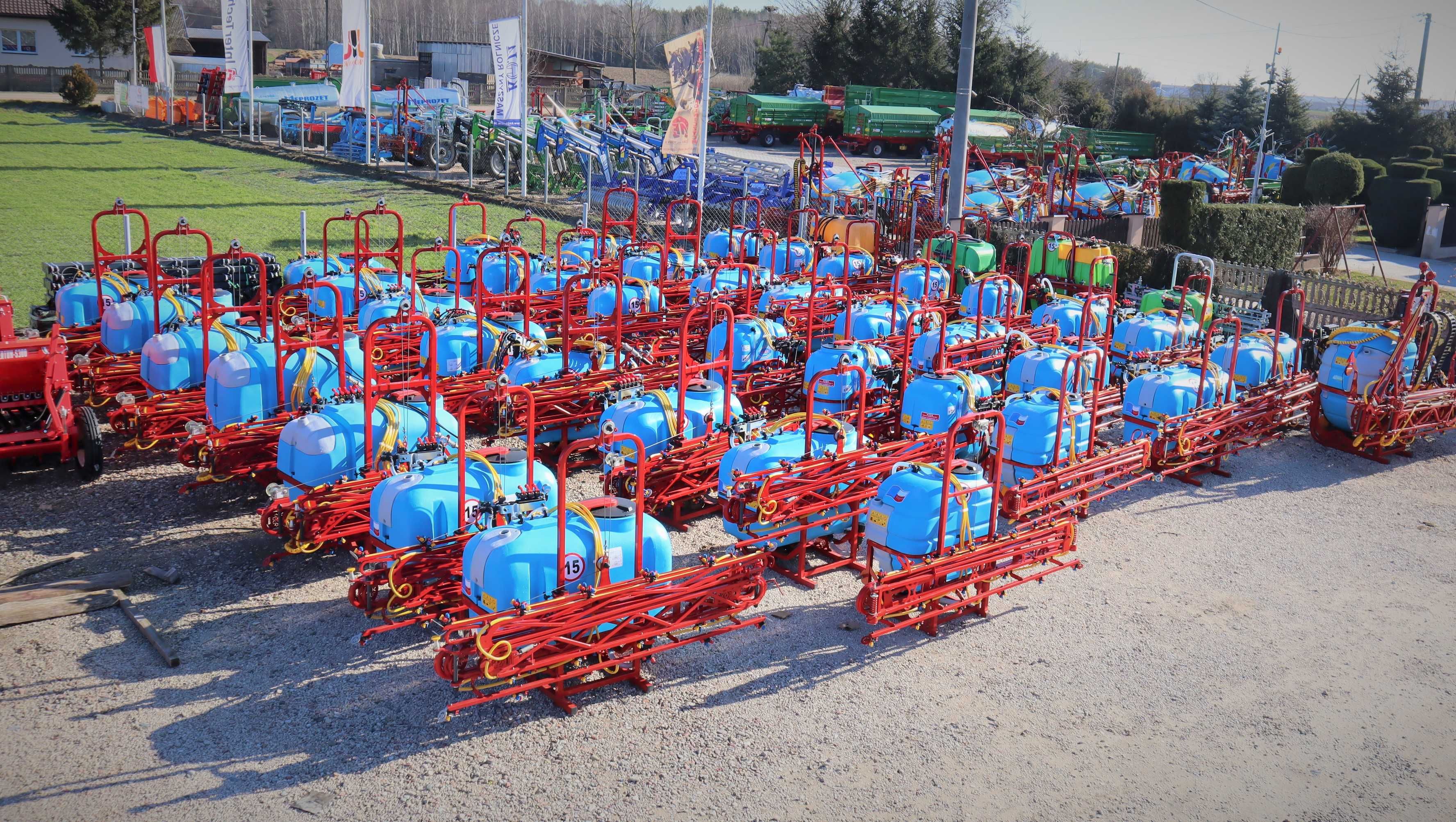Opryskiwacz polowy BIARDZKI 600l 12M do 3000 litrów belka 24m; TOLMET