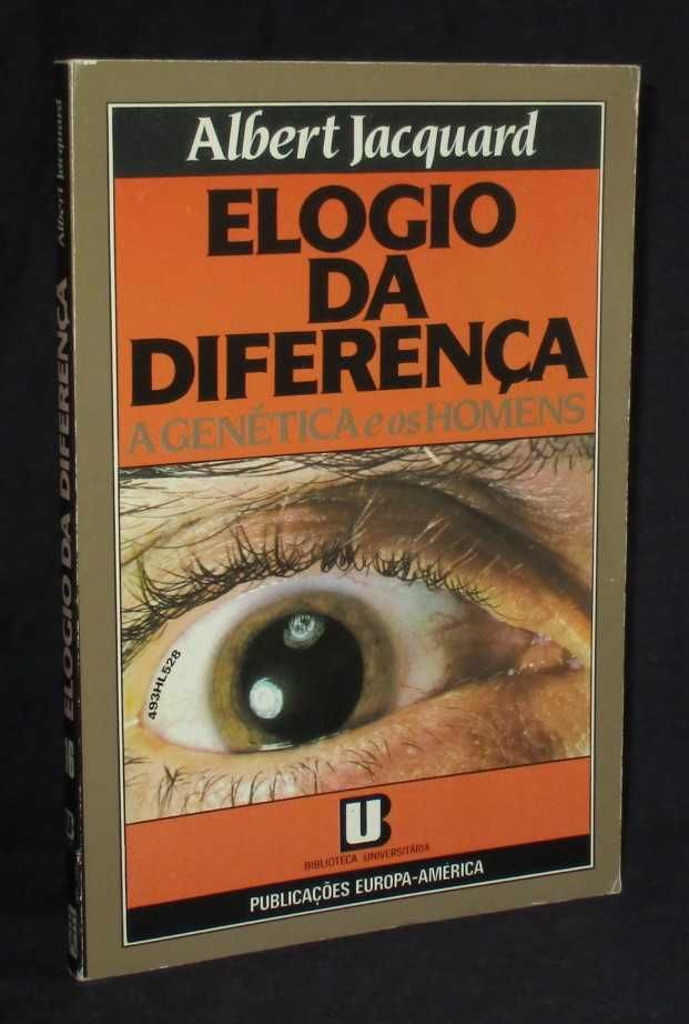 Livro Elogio da Diferença Albert Jacquard