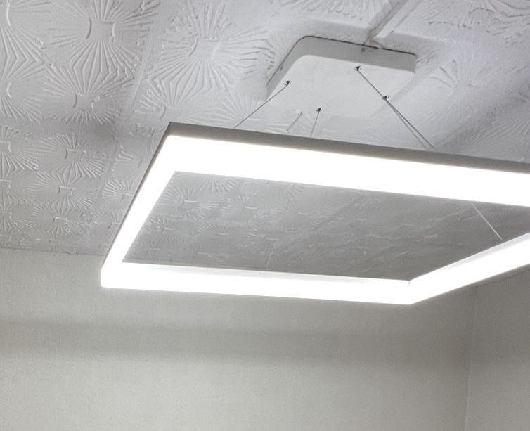 Люстра підвісна світлодіодна Honey Light 9D-060R-66WH Біла