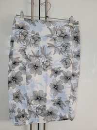Spódnica w kwiaty - ołówkowa - Orsay