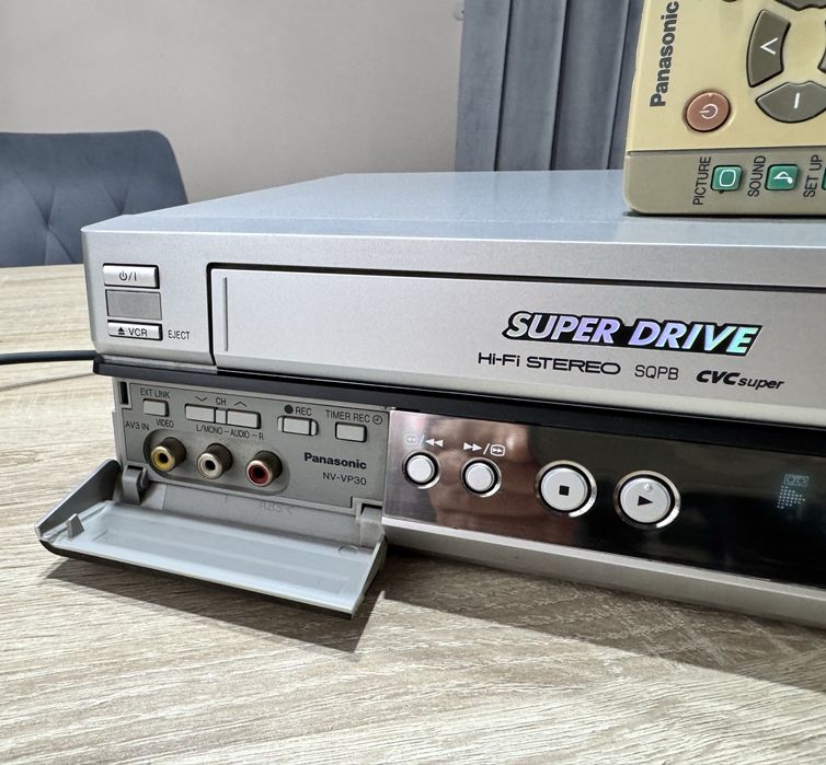 Panasonic NV-VP30 #Magnetowid VHS DVD #Combo #6HD #Hi-Fi Stereo #Pilot