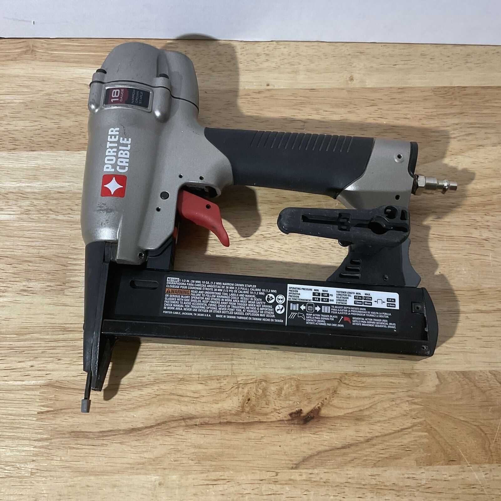 пневматичский степлер PORTER-CABLE NS150C 18GA