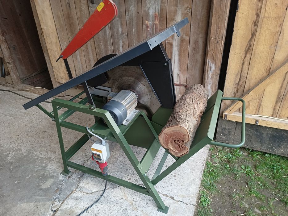 Piła 2w1 stołowa wahadłowa  krajzega  400v cerkularka cyrkularka tarcz