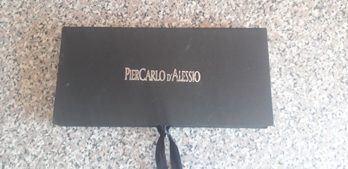 Estojo Relógio com 3 Braceletes Pier Carlo D'Alessio