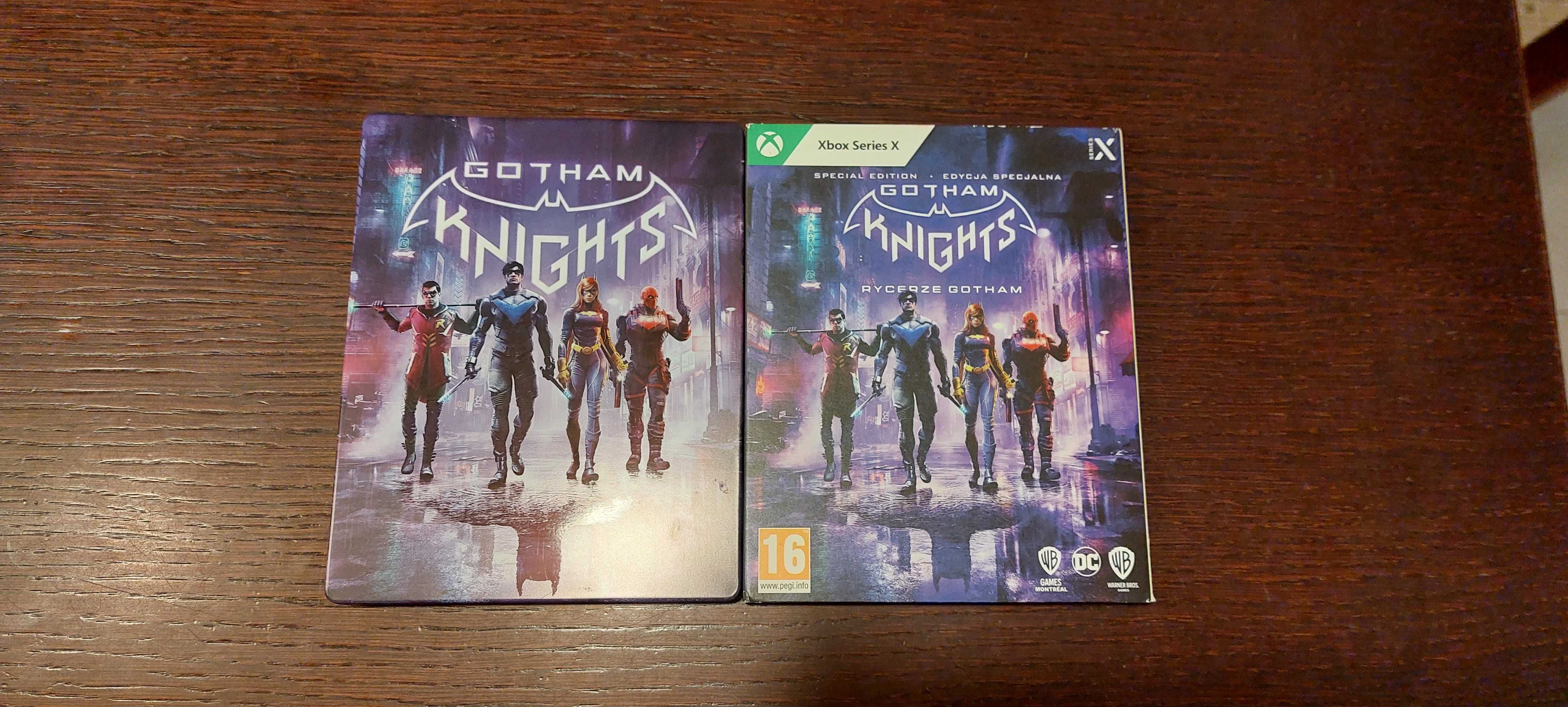 XBOX Gotham Knights - metalowe pudełko