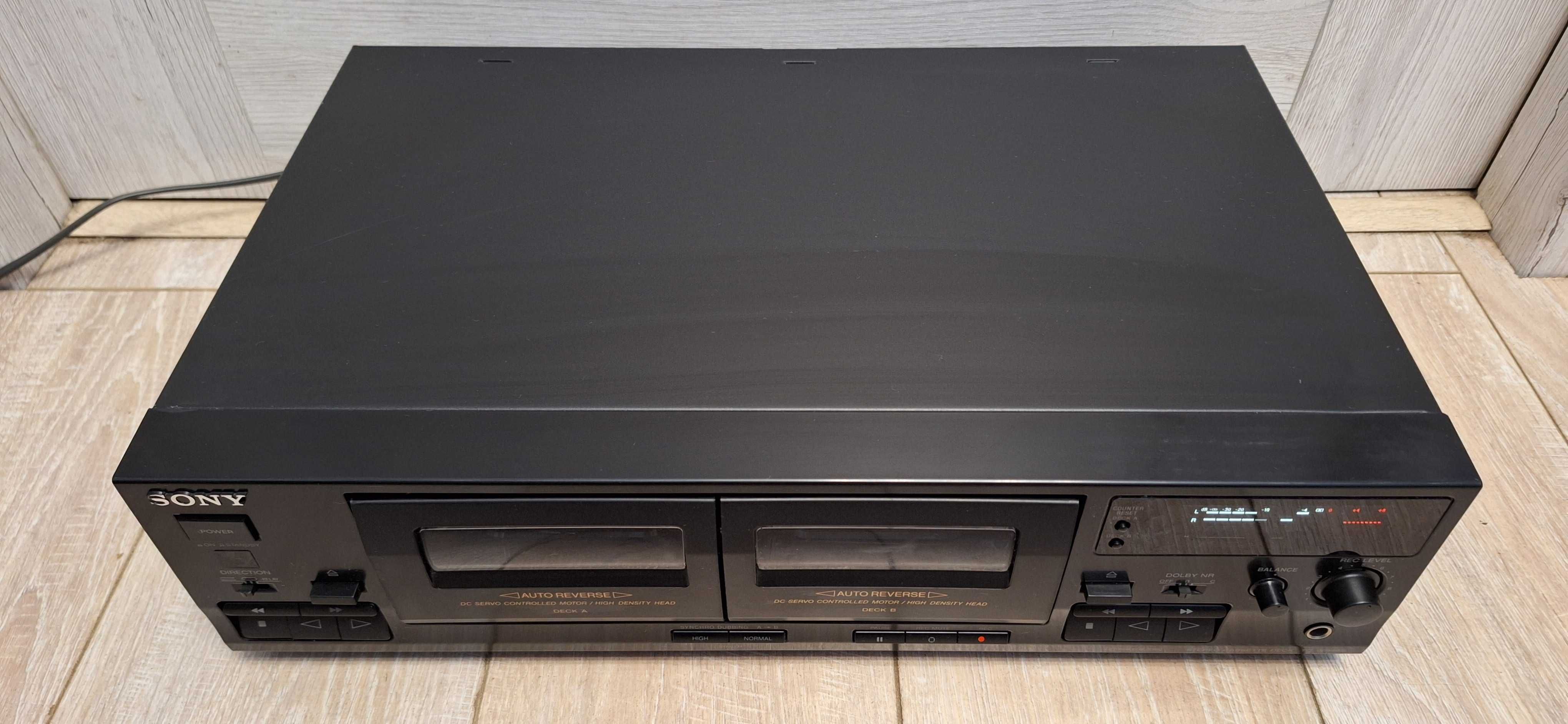 Magnetofon Kasetowy SONY TC-WR465 ! 100 % SPRAWNY ! OBIE KIESZENIE BDB