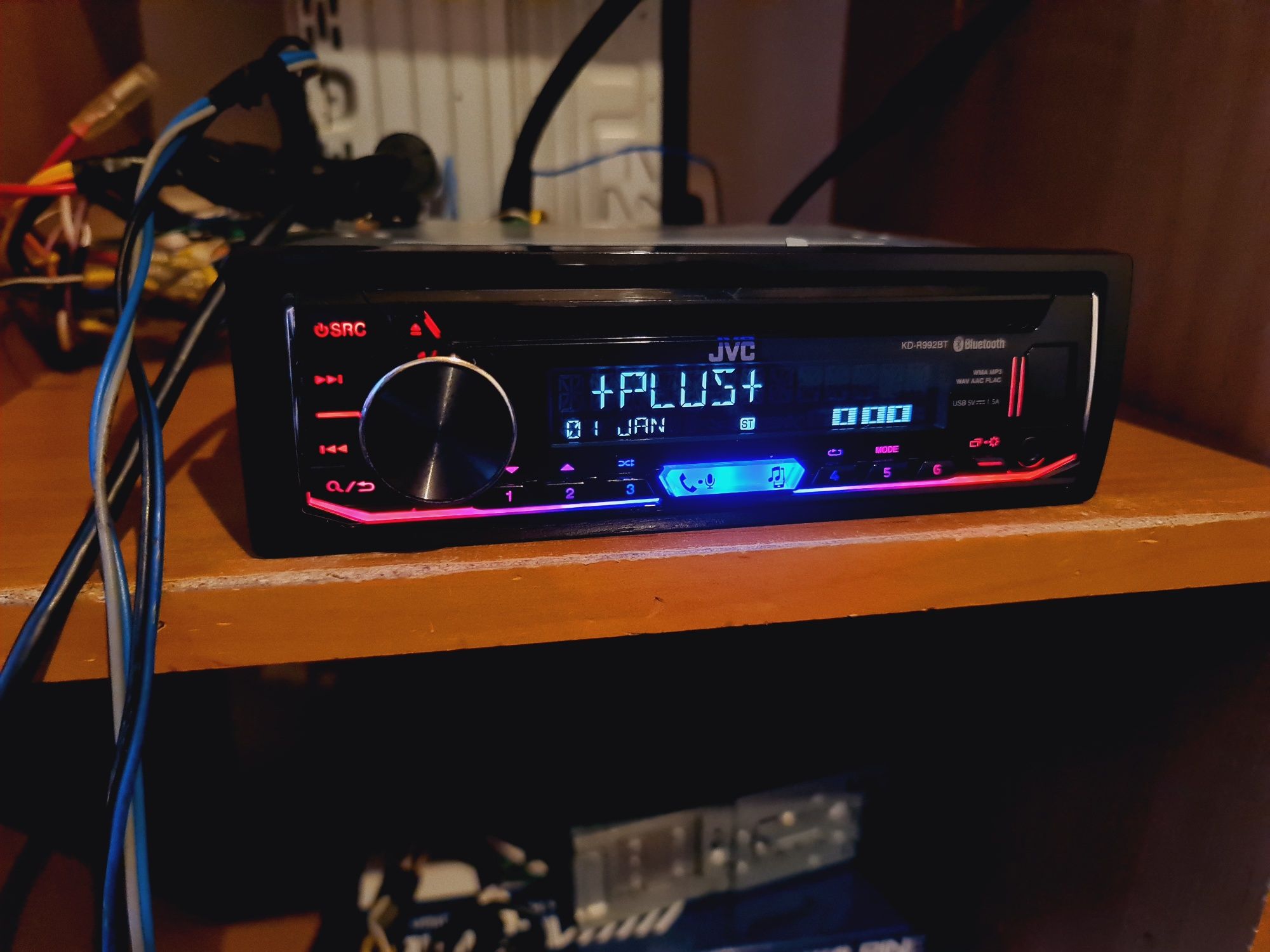 Radio JVC KD R 992BT bluetooth Cd usb rgb