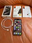 iPhone 15 Pro Max 256GB gwarancja Apple Care+ do 1 grudnia 2025 Tytan