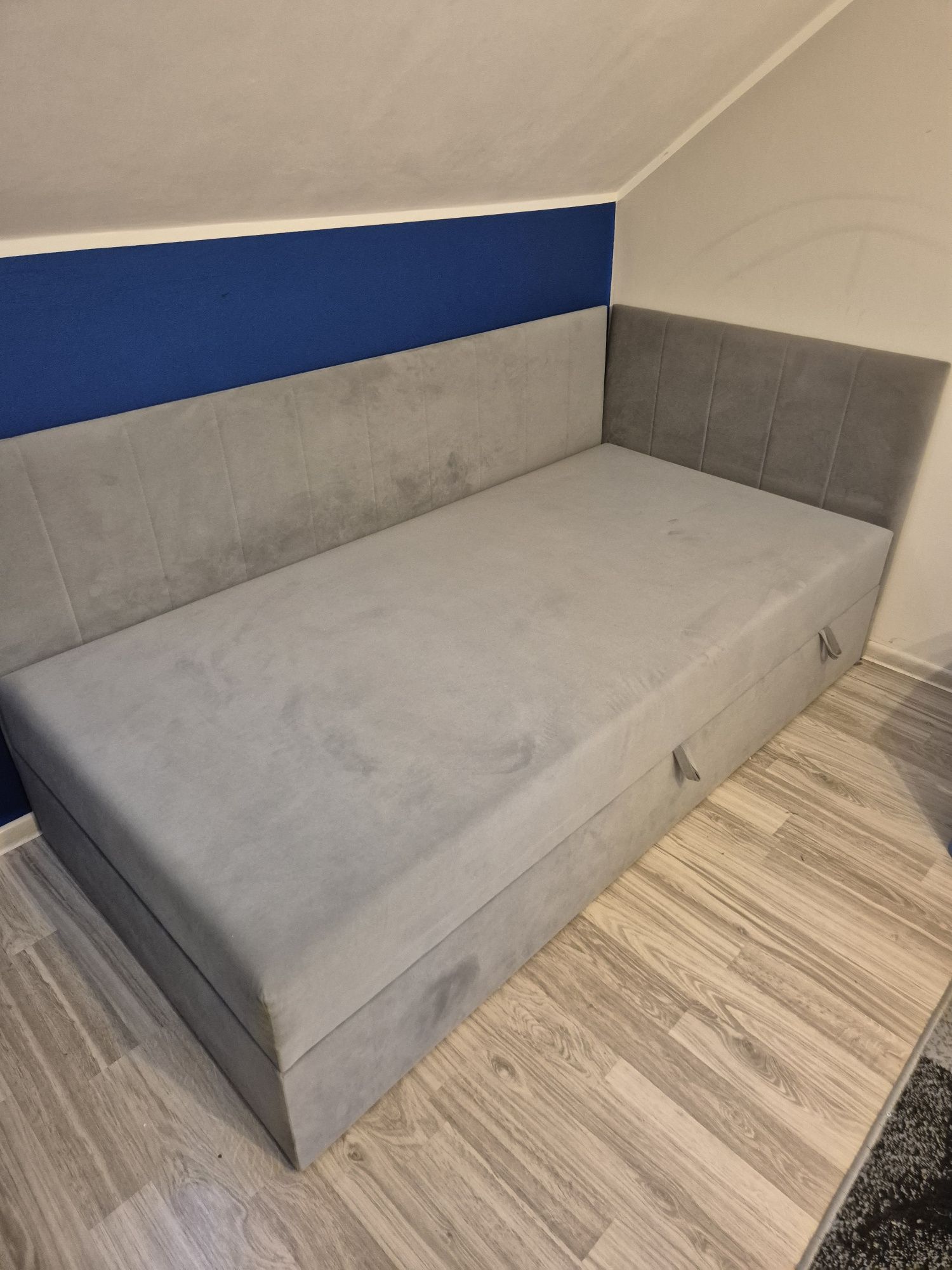Tapczan szary 200x100