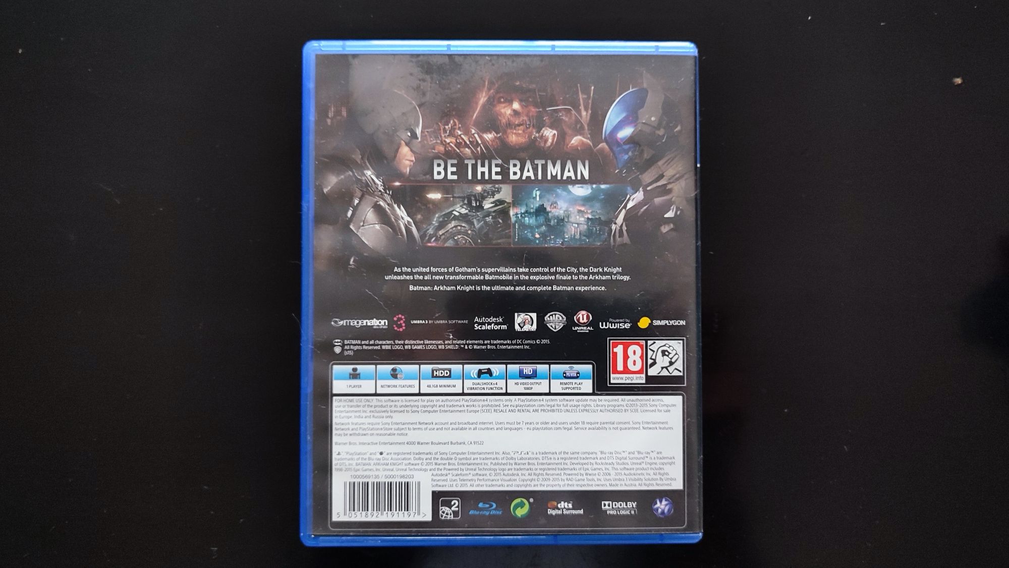 Batman - Arkham Knight Ps4