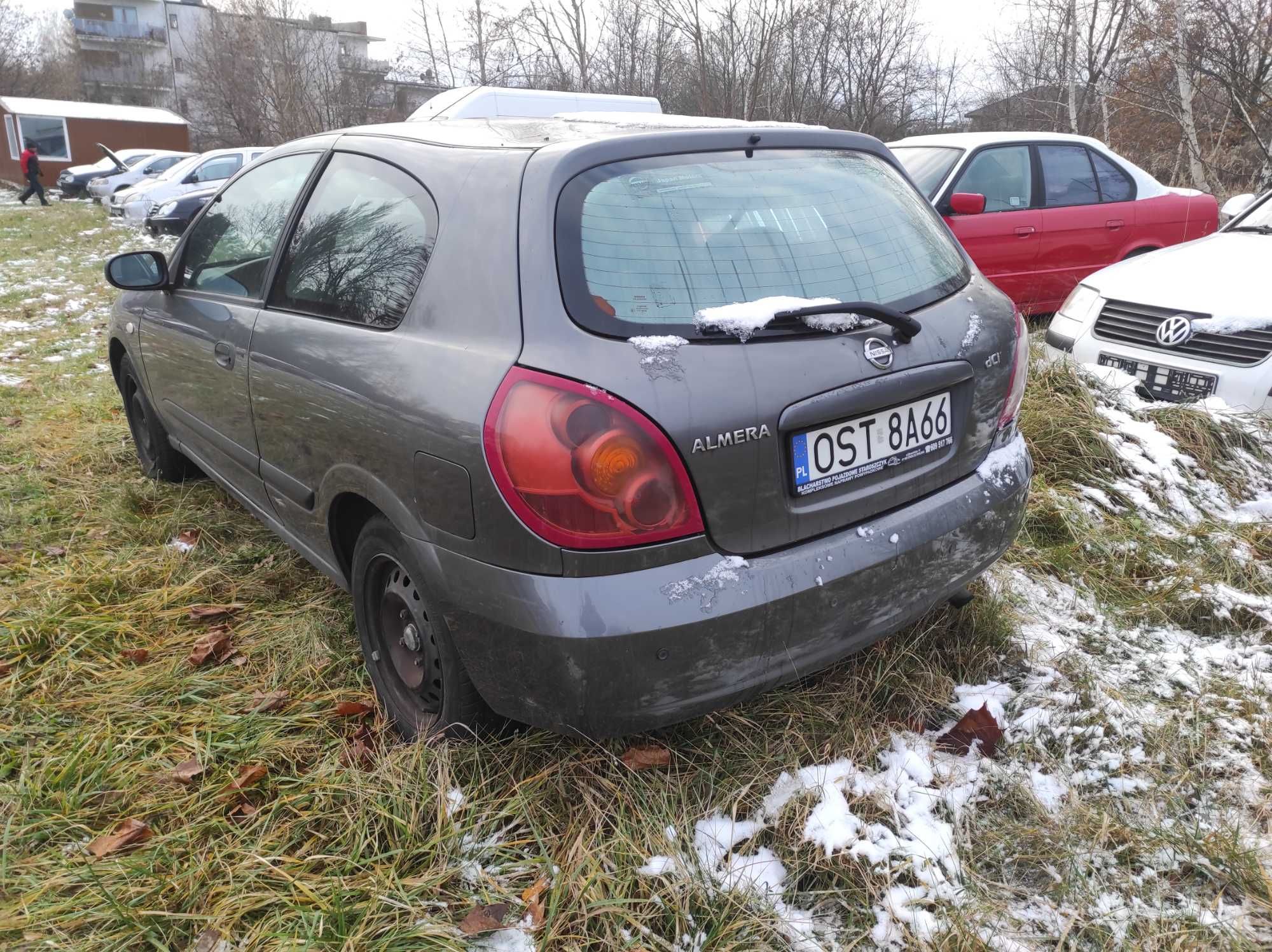 Nissan Almera 1.5 dci z klimatyzacją 2005 rok