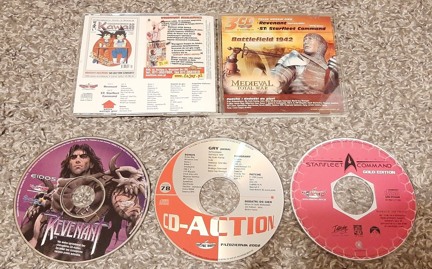 CD Action nr 78 październik 10/2002 Revenant + Starfleet Command [PL]