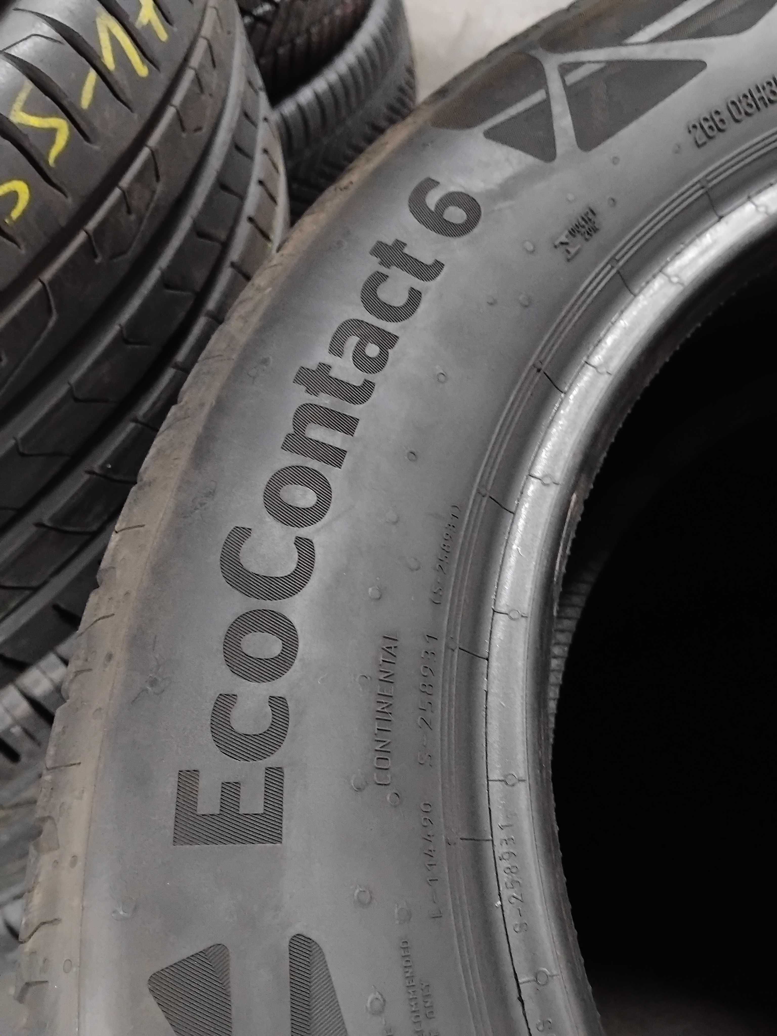 Шини бу 205/60 R16 Continental Eco Contact 6 Комплект Літо