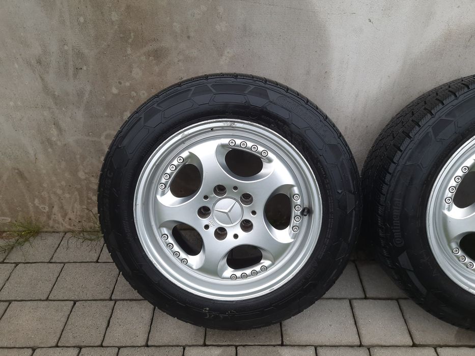 Koła zimowe mercedes 5x112 16 cali do busa VanContact 195/65/16 C