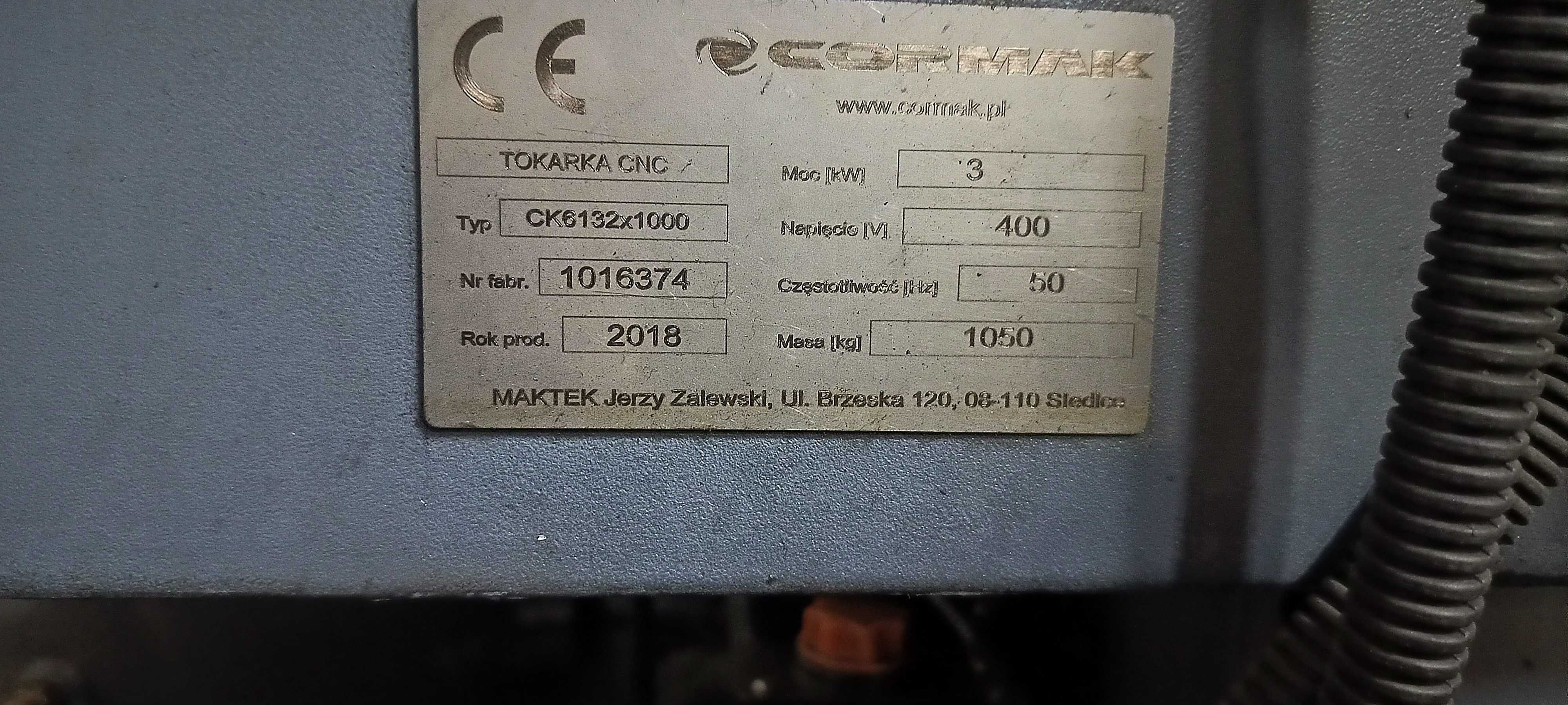 Tokarka CNC 360x1000