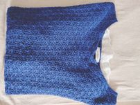 Camisola em linha com folhos