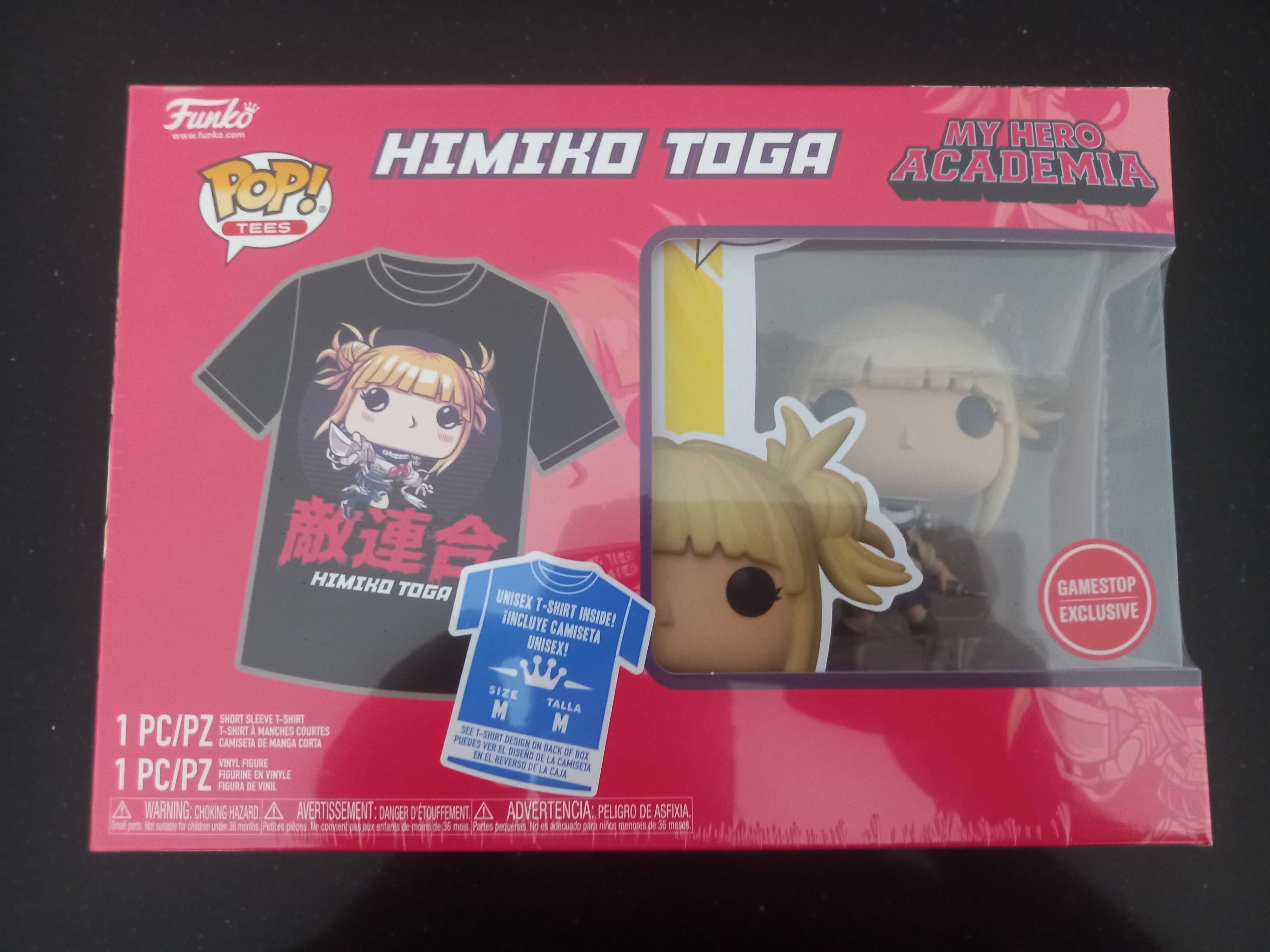 Funko Pop! Himiko Toga + T-shirt M #1029 - My Hero Academia - Gamestop