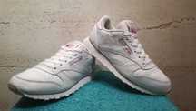 Sneakersy REEBOK CLASSIC LEATHER r.36 skóra białe stan bardzo dobry