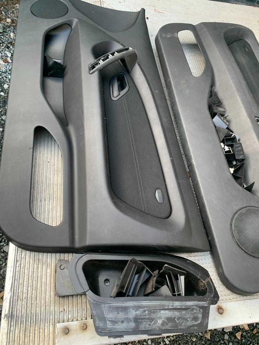 Bmw 3 e46 compact compakt boczek lewy prawy boczki drzwi Europa czarne