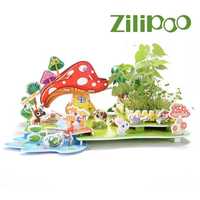 Zilipoo - Rural Scenery-Domek Muchomorek-Puzzle 3D