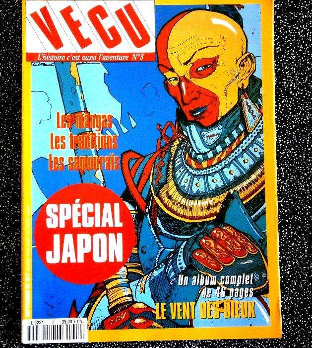 Vecu l´histoire c´est aussi l´aventure Nº 3 MANGA Japão