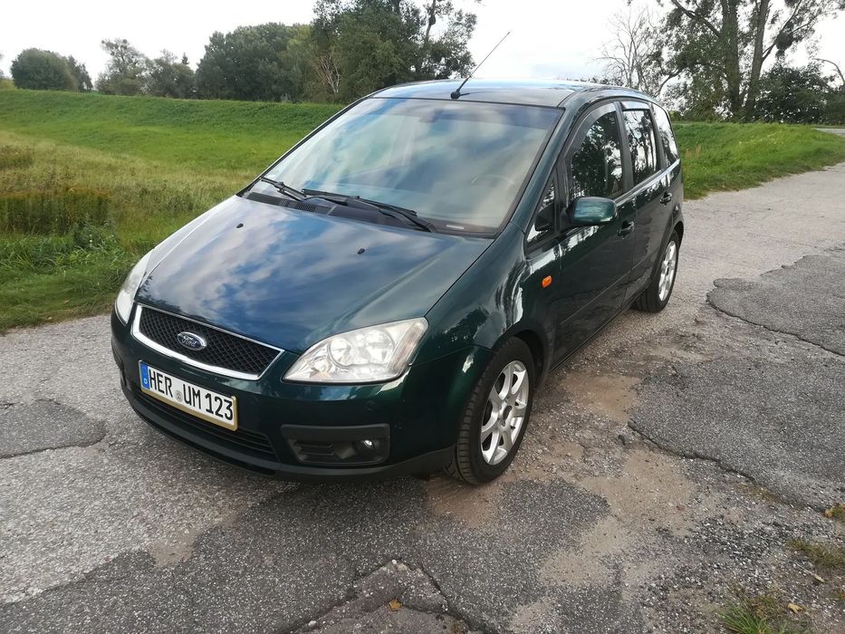 Ford Focus C-Max 1.6HDI z Niemiec PRZESTRONNY oszczędny ŚLICZNY 5.5L/100km sprawny 100%