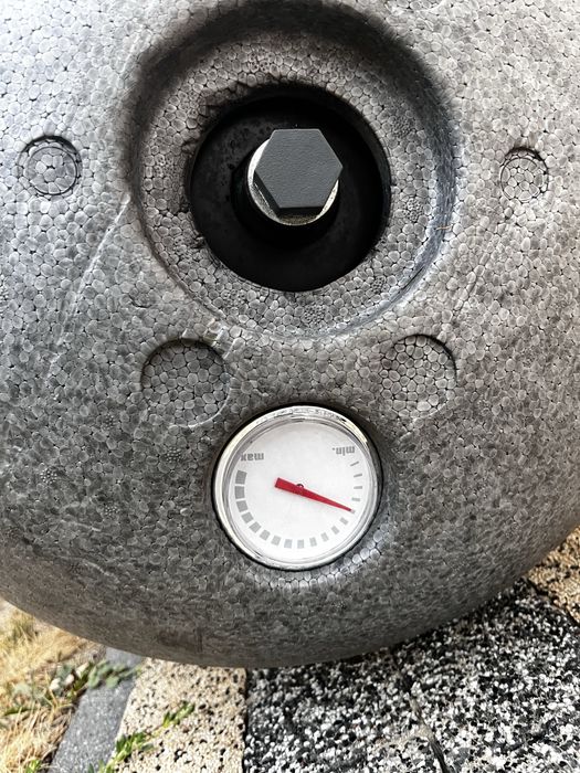 Bojler z płaszczem wodnym i grzalką 120L