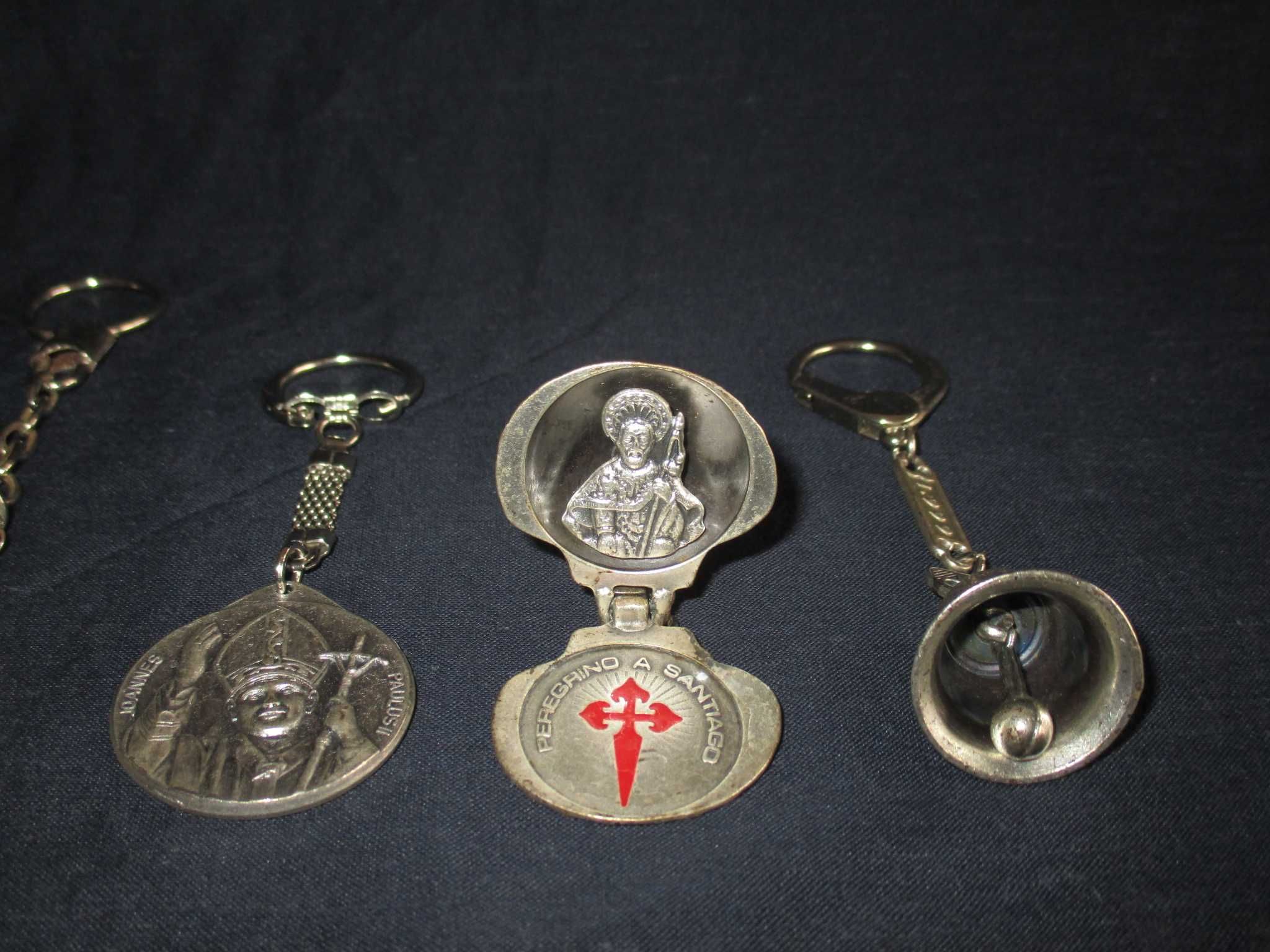 Porta-chaves Chaveiros Religião Santo Santiago João Paulo II