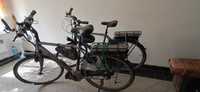 Dwa rowery ze wspomaganiem elektrycznym firmy Koga