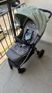 Wózek spacerówka Baby Design Wave turkus