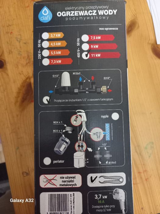 Ogrzewacz wody elektryczny