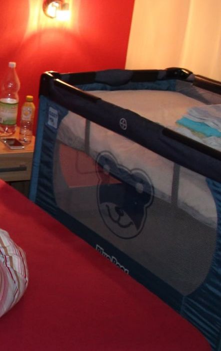Łóżeczko turystyczne + materac baby design