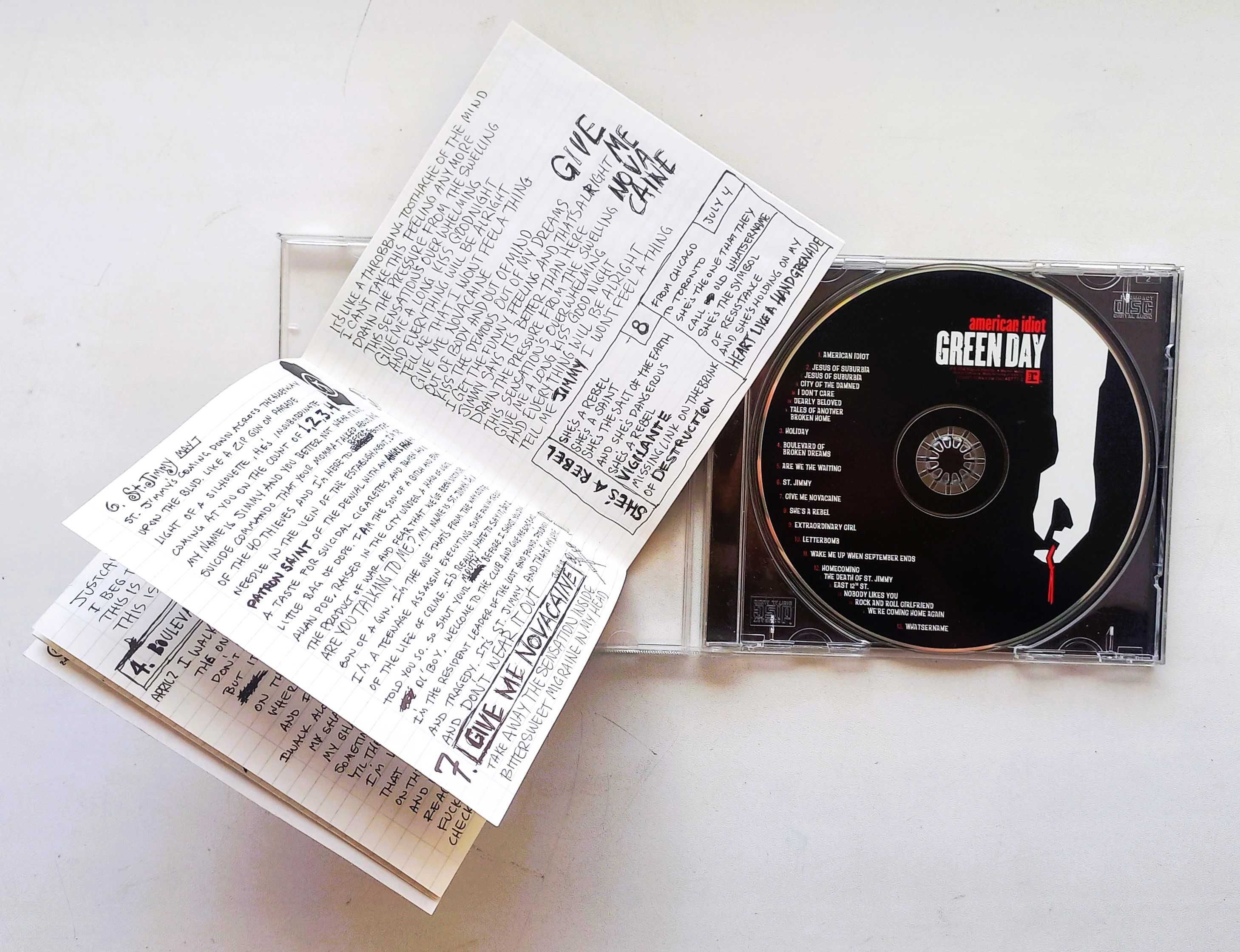 CD Green Day компакт-диски фірмові