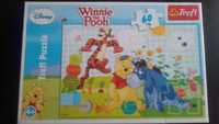 Trefl Puzzle 60 Winnie the Pool dla dzieci. Kubuś Puchatek.