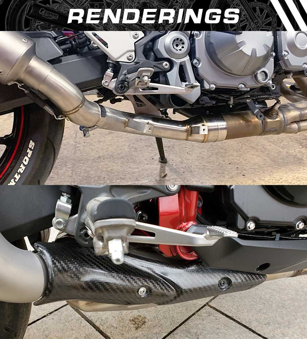 Decat kawasaki Z900 elimina catalisador escape