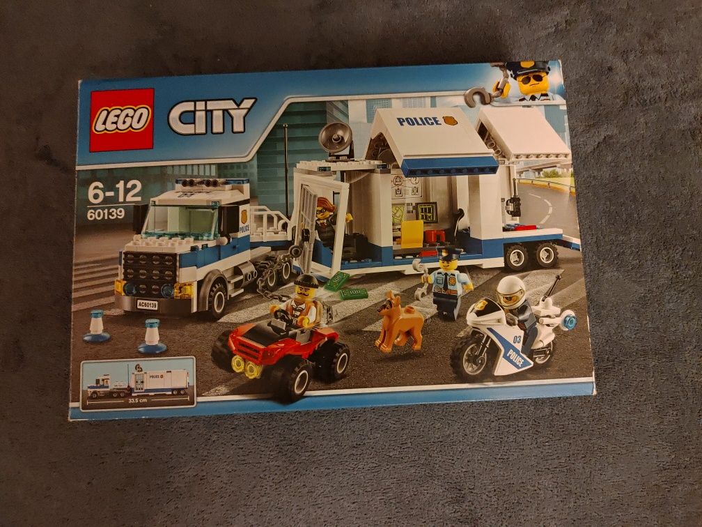LEGO city 60139, oryginalne pudełko oraz oryginalne instrukcja